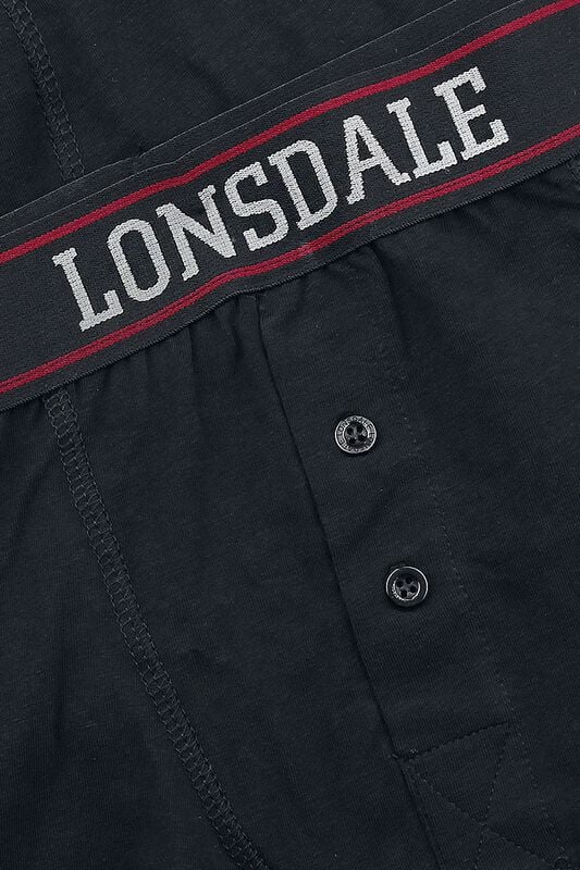Rock Revival "Oakworth" Boxers Black By Lonsdale London