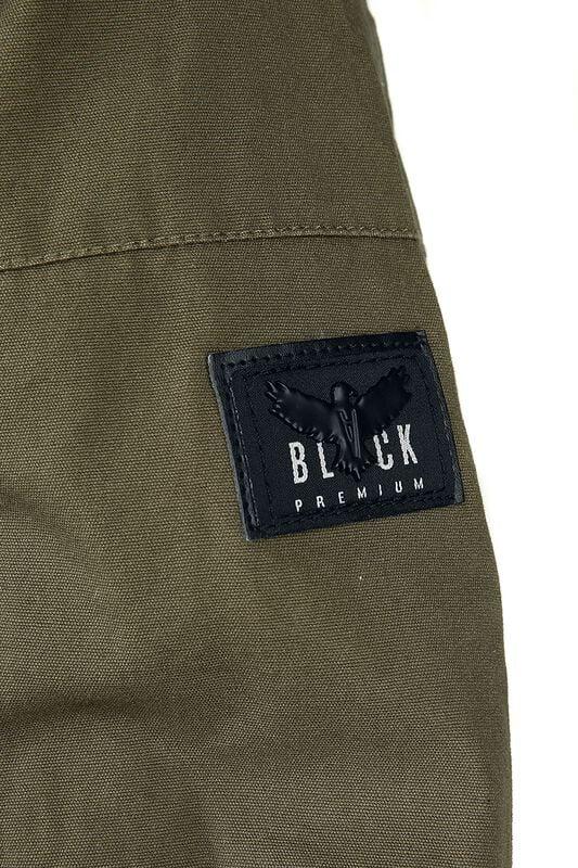 Rock Revival "Olive Winter Jacket With Pockets" Winter Jacket Olive By Black Premium By EMP