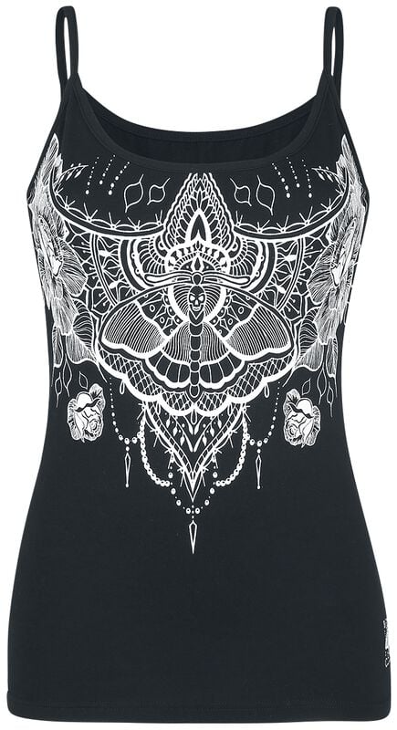 rock revival "On Top Of The World" Top black by Black Premium by EMP