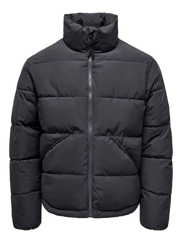 rock revival "ONSPACK LIFE PUFFER JACKET OTW" Winter Jacket anthracite by ONLY and SONS