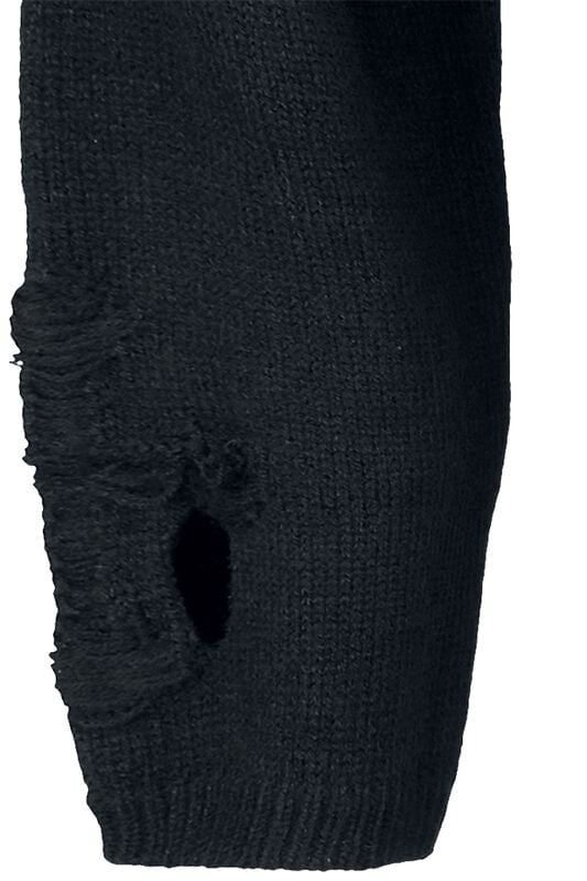 Rock Revival "Onyx Bow Jumper" Knit Jumper Black By Banned Alternative