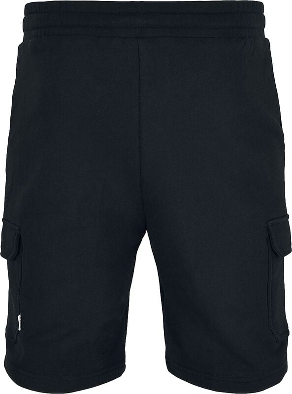 Rock Revival "Organic Cargo Sweat Shorts" Shorts Black By Urban Classics