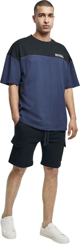 rock revival "Organic Cargo Sweat Shorts" Shorts black by Urban Classics