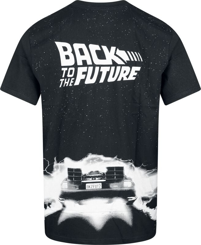 Rock Revival "Origin Of Time Travel" T-Shirt Black By Back To The Future
