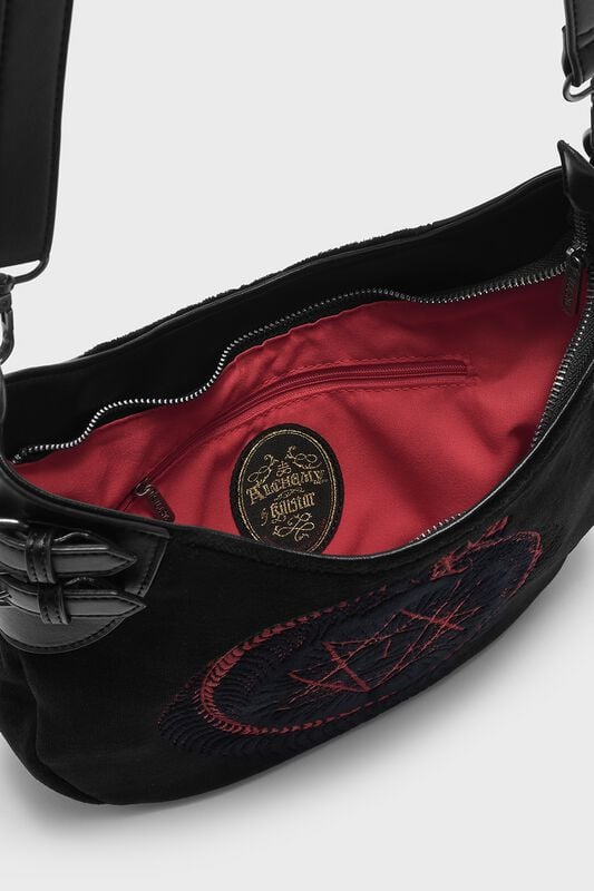 Rock Revival "Ouroboros Infinitus Handbag" Handbag Black-red By Alchemy By Killstar