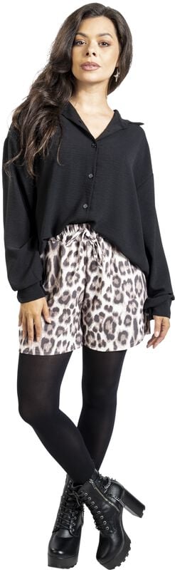 rock revival "Oversized Blouse" Blouse black by RED by EMP