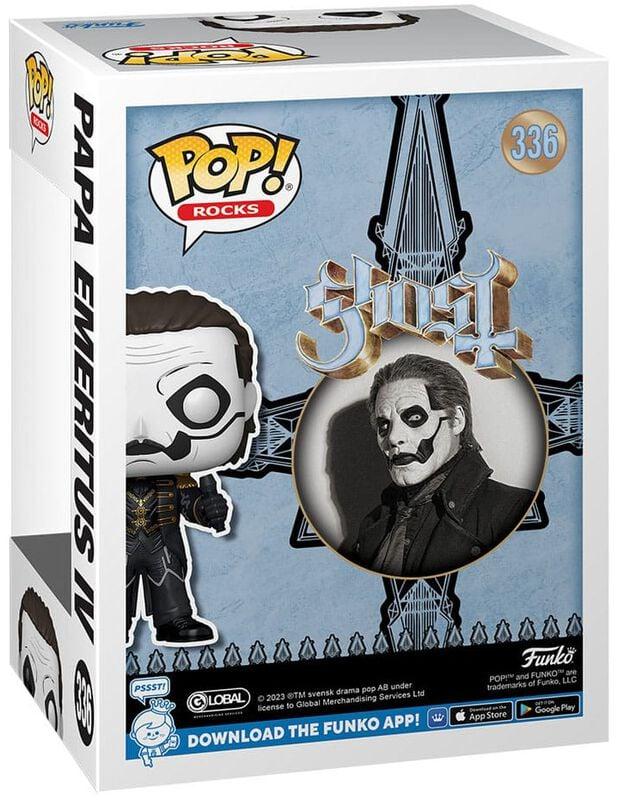 Rock Revival "Papa Emeritus IV Rocks Vinyl Figur 336" Funko Pop By Ghost