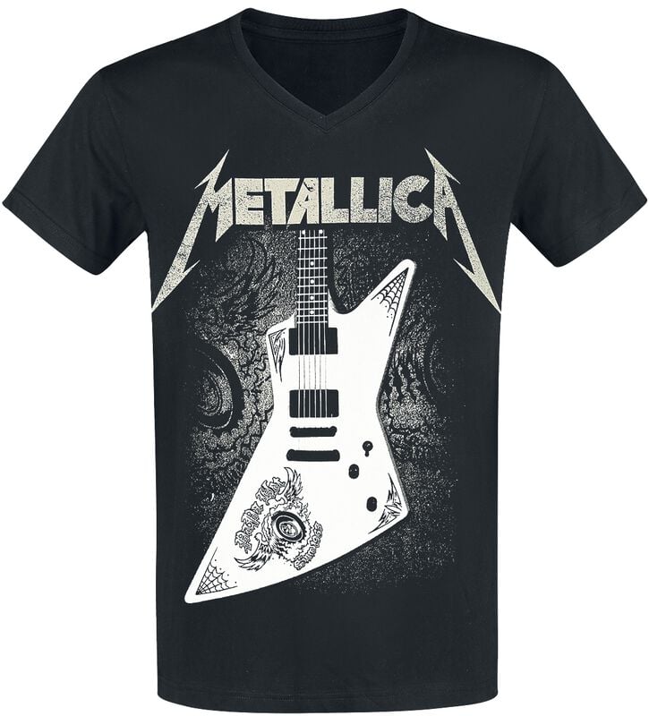 rock revival "Papa Het Guitar" T-Shirt black by Metallica rock revival "Papa Het Guitar" T-Shirt black by Metallica