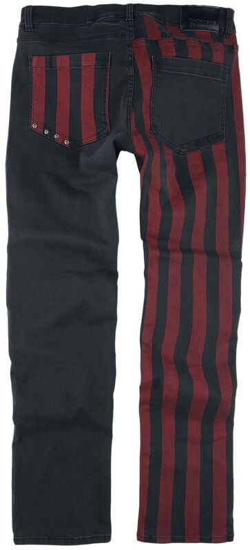 Rock Revival "Pete - Two-Tone Jeans" Jeans Black By Gothicana By EMP