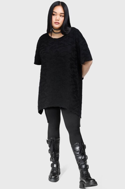 rock revival "Phantasmira Top" T-Shirt black-grey by KIHILIST by KILLSTAR