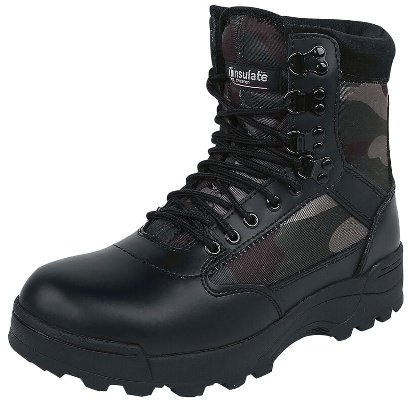 rock revival "Phantom Tactical" Boot dark camo by Brandit