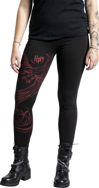 Rock Revival "Phoenix" Leggings Black By Harry Potter