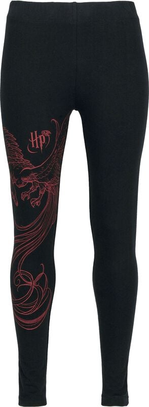 rock revival "Phoenix" Leggings black by Harry Potter