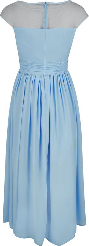 Rock Revival "Pippa Sky Blue Bridesmaid Dress" Maxi Dress Blue By H&R London