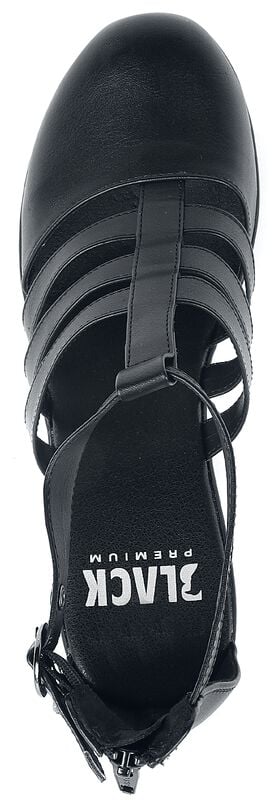 Rock Revival "Plateau High Heels" High Heel Black By Black Premium By EMP