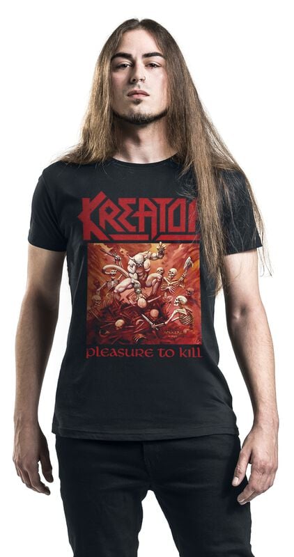 Rock Revival "Pleasure To Kill" T-Shirt Black By Kreator