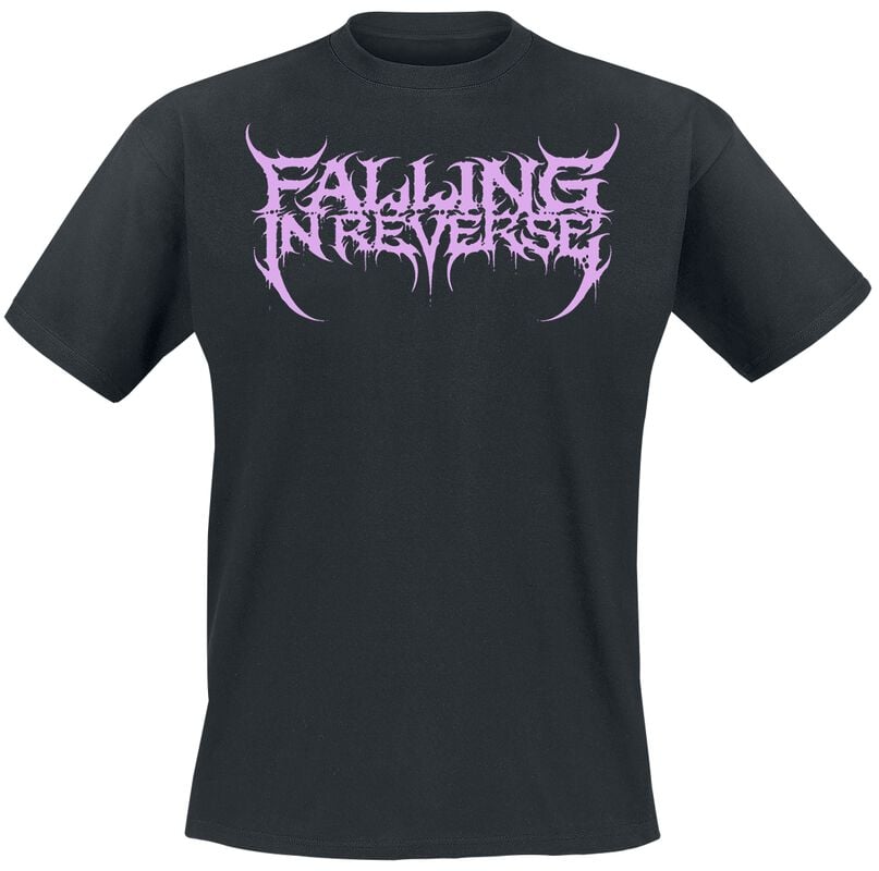 rock revival "Popular Monster Text" T-Shirt black by Falling In Reverse