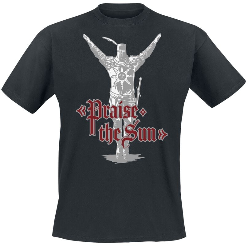 rock revival "Praise the Sun" T-Shirt black by Dark Souls