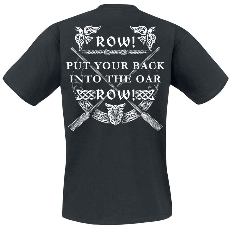 Rock Revival "Put Your Back Into The Oar" T-Shirt Black By Amon Amarth