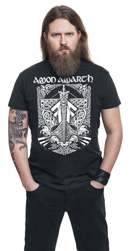 Rock Revival "Put Your Back Into The Oar" T-Shirt Black By Amon Amarth