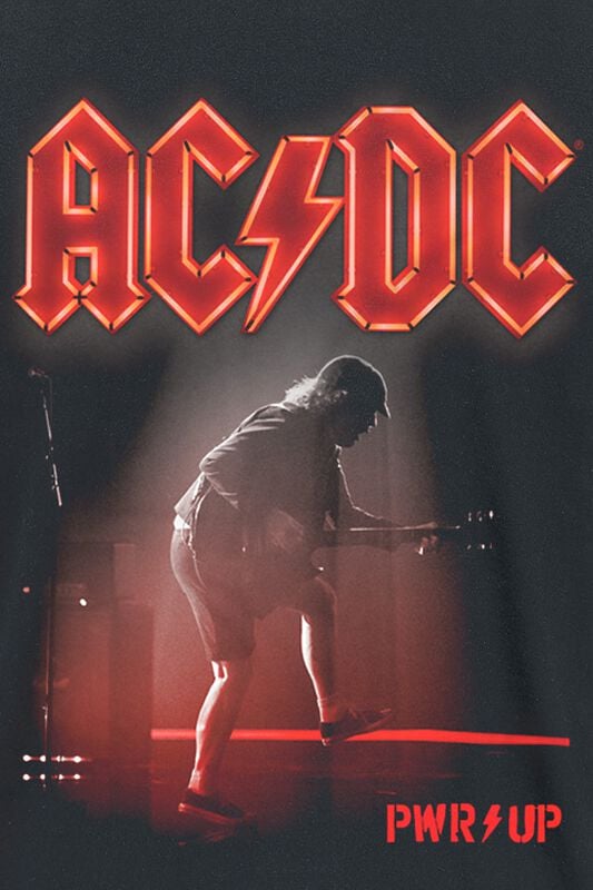 Rock Revival "PWR UP Angus Live" T-Shirt Black By AC/DC