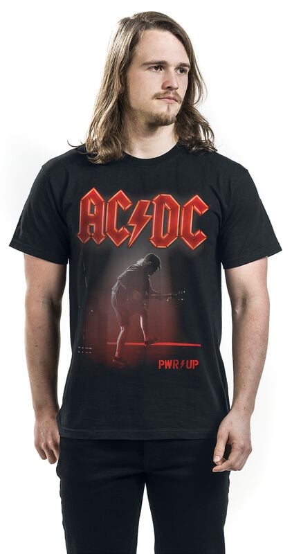 Rock Revival "PWR UP Angus Live" T-Shirt Black By AC/DC