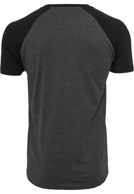 Rock Revival "Raglan Contrast T-shirt" T-Shirt Black-grey By Build Your Brand
