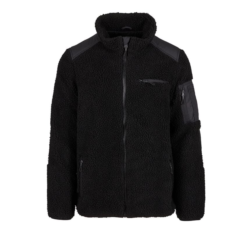 rock revival "Ramble Teddy Fleece Jacket" Mid-Season Jackets black by Brandit