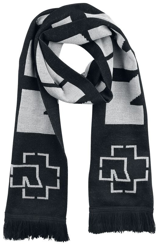 rock revival "Rammstein" Scarf black-grey by Rammstein