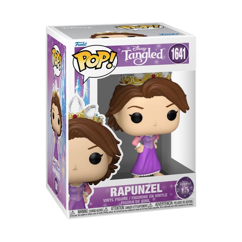 rock revival "Rapunzel (15th Anniversary) Vinyl Figurine 1641" Funko Pop by Tangled