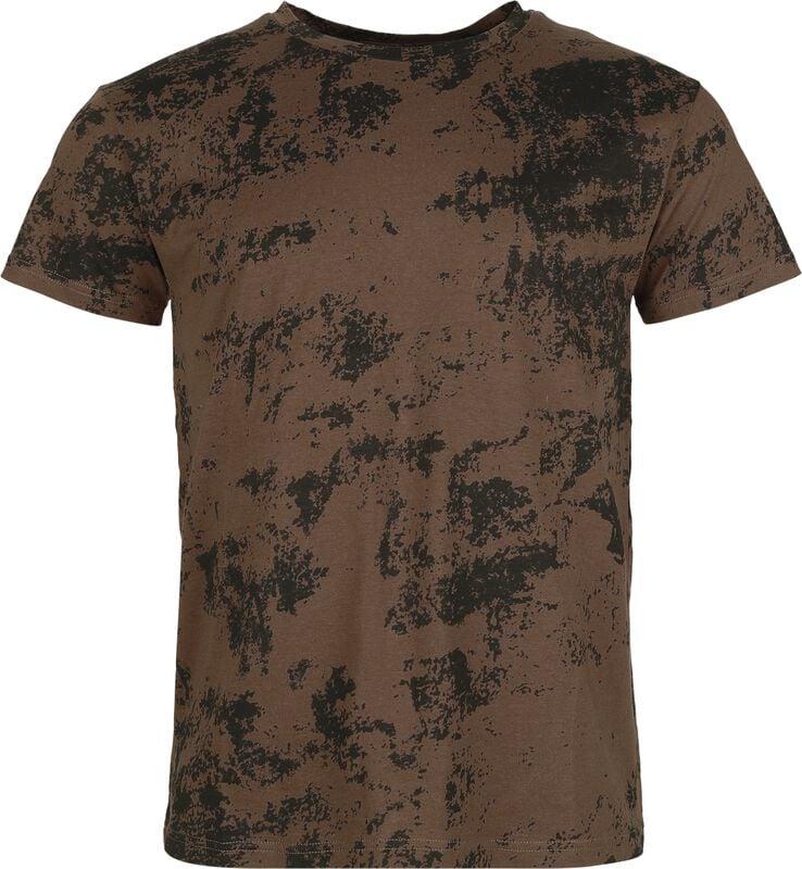 rock revival "Rebel Soul" T-Shirt brown by Black Premium by EMP