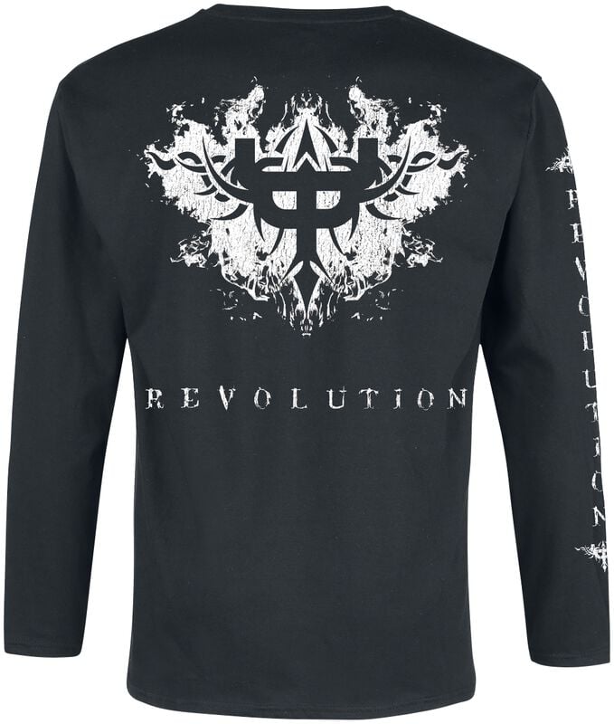 Rock Revival "Revolution Album" Long-sleeve Shirt Black By Judas Priest