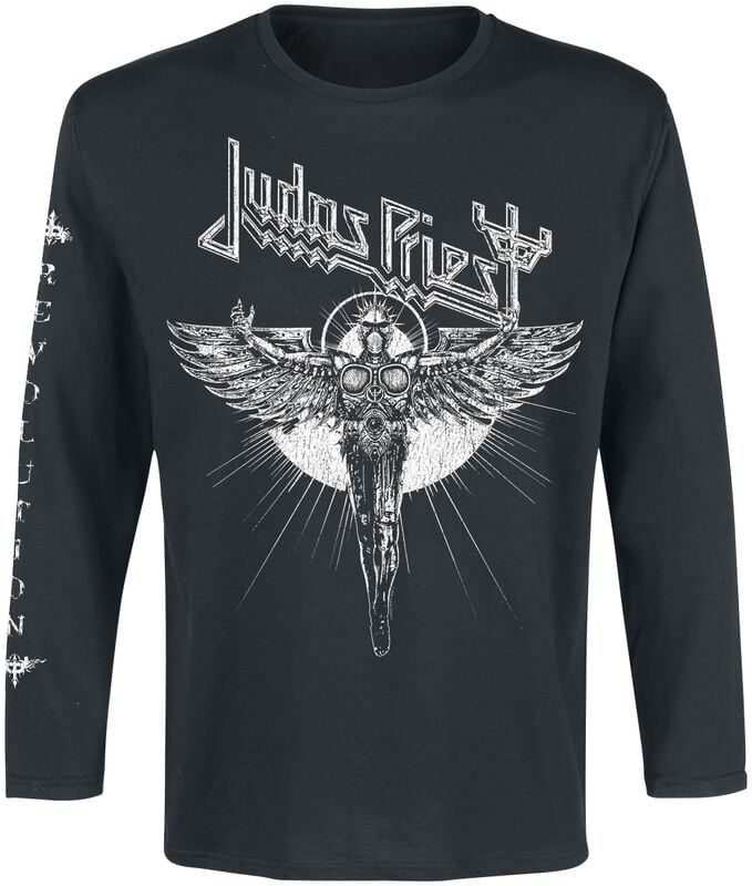 rock revival "Revolution Album" Long-sleeve Shirt black by Judas Priest