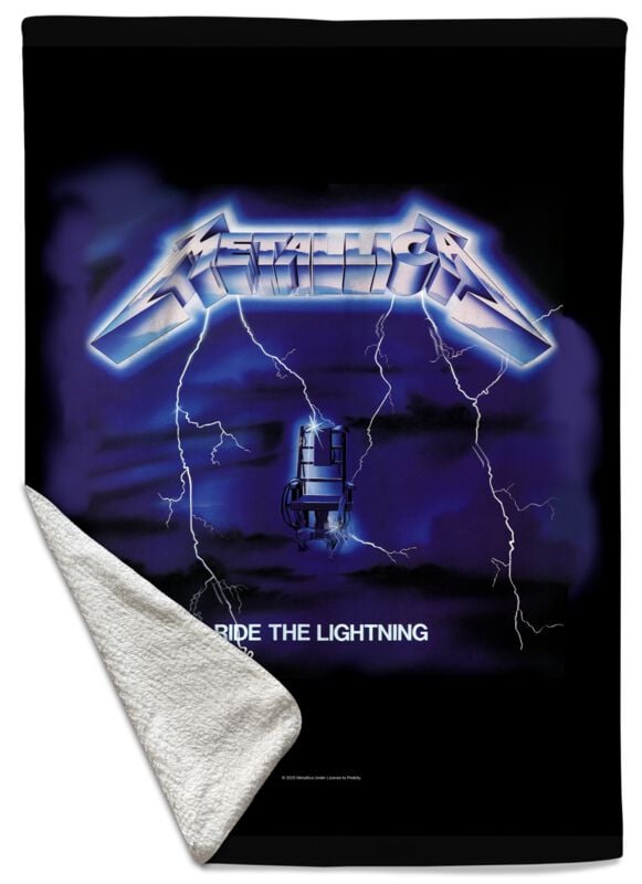 rock revival "Ride The Lightning" Blankets multicolour by Metallica