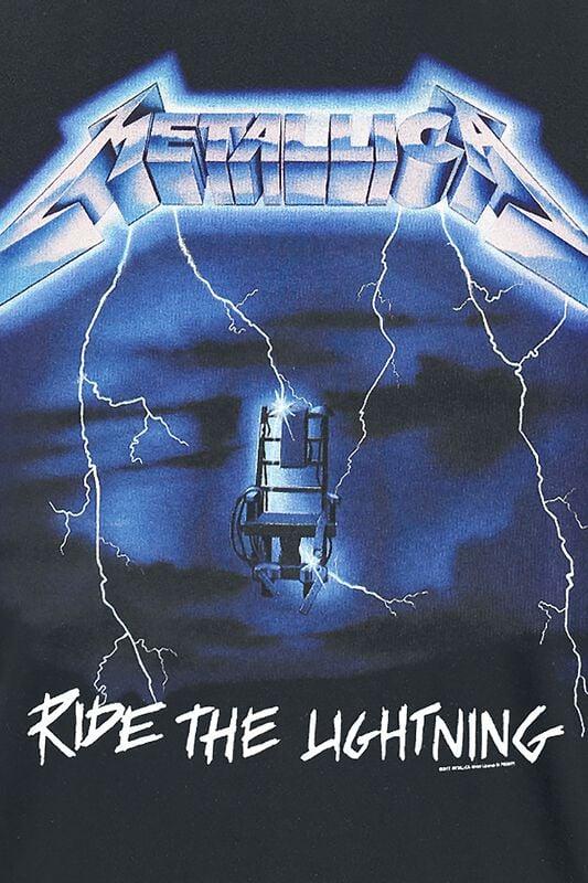 Rock Revival "Ride The Lightning" T-Shirt Black By Metallica