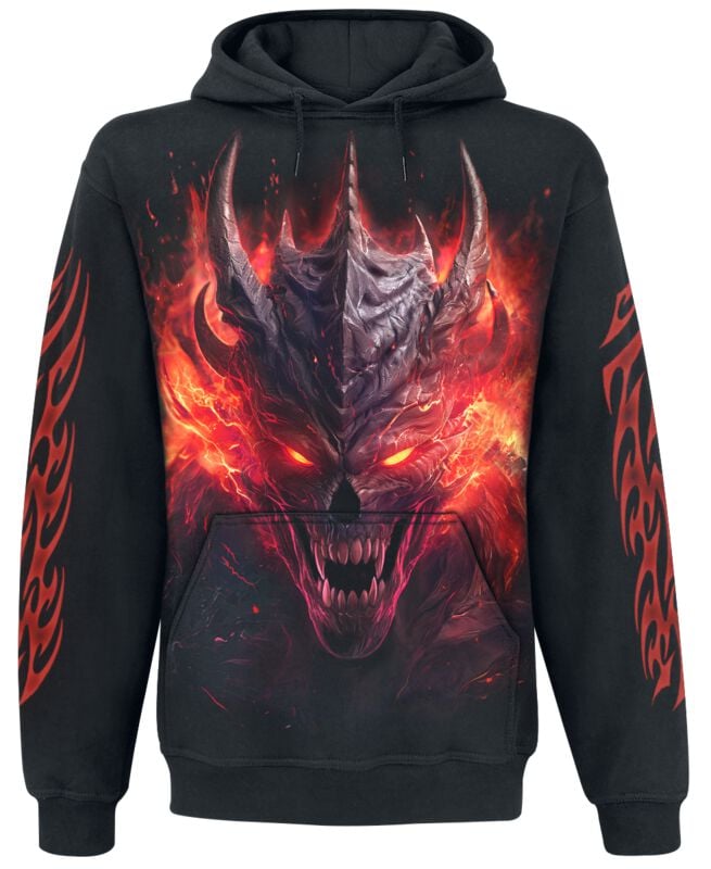 Rock Revival "Riff Burner - Hoodie" Hoodie Black By Spiral