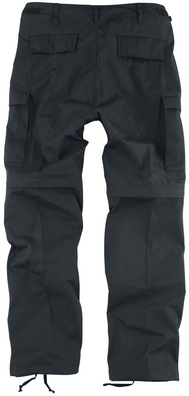Rock Revival "Ripstop Slim Fit Combi Trousers" Cargo Trousers Black By Brandit