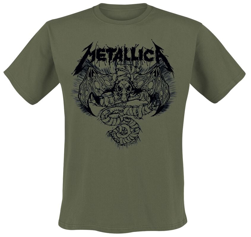 rock revival "Roam Blast Olive" T-Shirt olive by Metallica