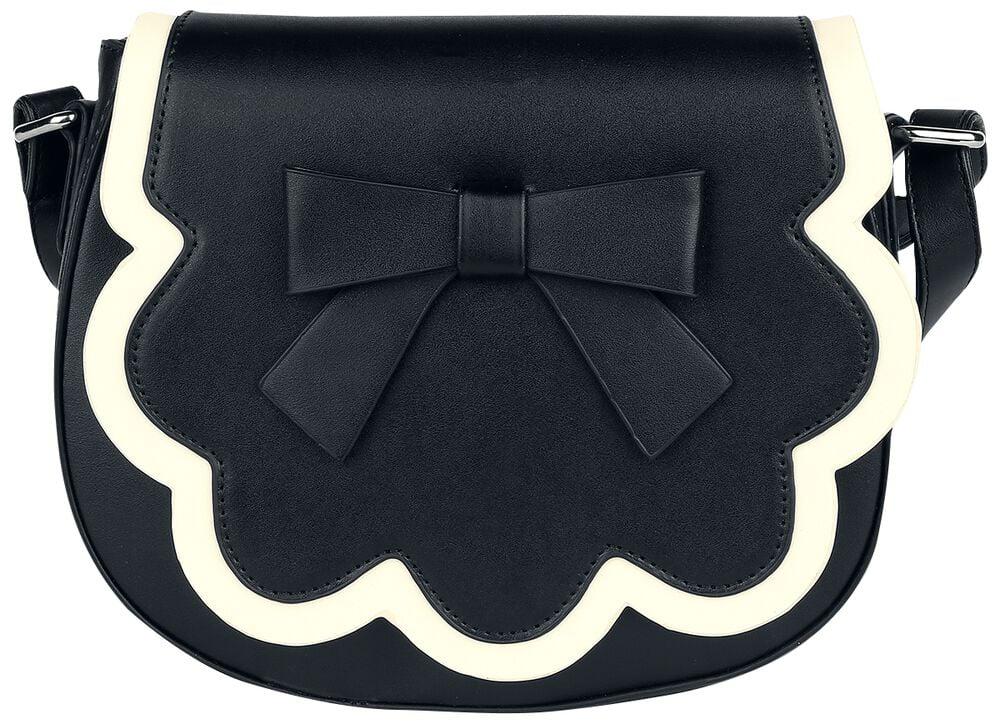 Rock Revival "Rocco" Handbag Black-white By Banned Retro