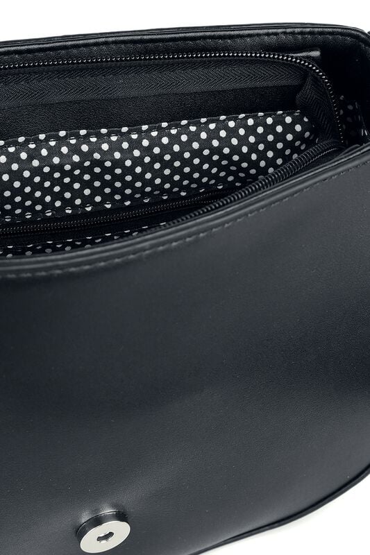 Rock Revival "Rocco" Handbag Black-white By Banned Retro