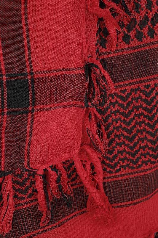 Rock Revival "Rock Daddy - Red Scarf" Scarf Red-black By Rock Daddy