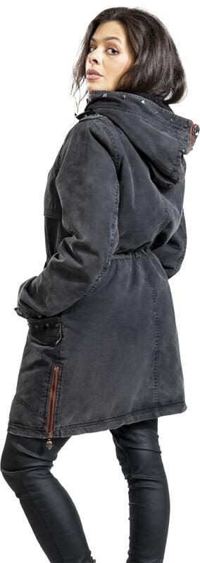 Rock Revival "Rock Me Hard" Mid-Season Jackets Grey By Rock Rebel By EMP