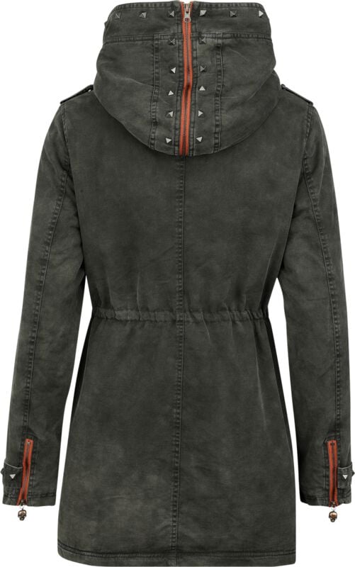 Rock Revival "Rock Me Hard" Mid-Season Jackets Grey By Rock Rebel By EMP