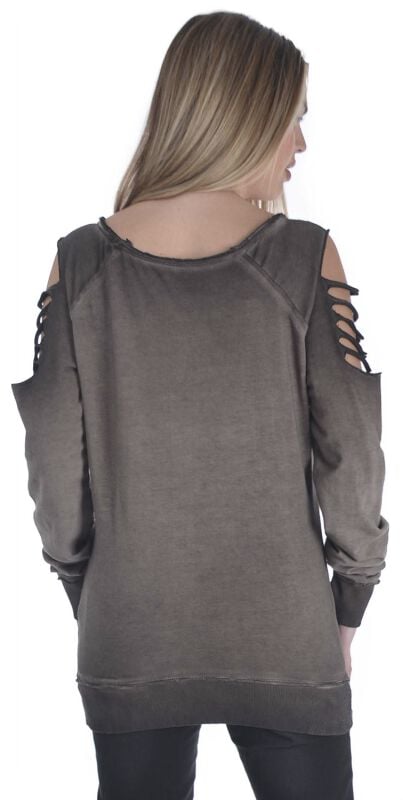 Rock Revival "Rock Rebel By EMP" Long-sleeve Shirt Brown By Rock Rebel By EMP