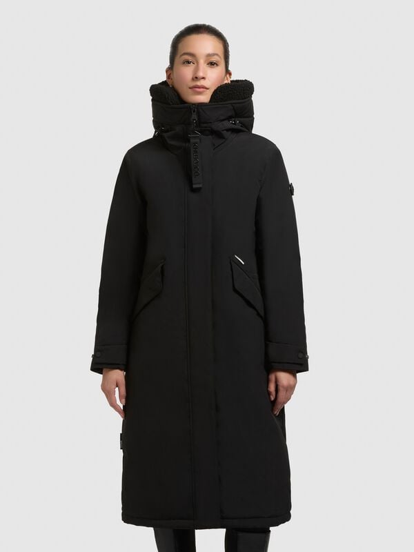 Rock Revival "AGNETA2" Winter Coat Black By Khujo