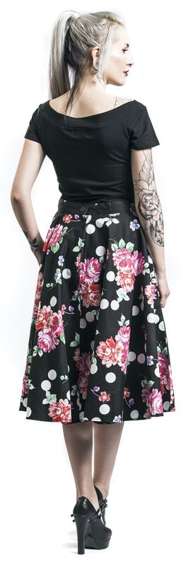 Rock Revival "Alex Top" T-Shirt Black By Hell Bunny