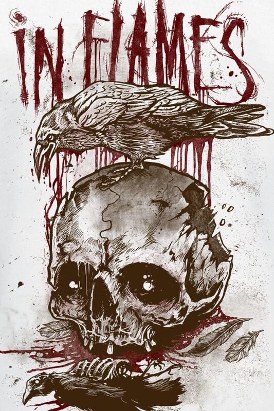 Rock Revival "All For Me" T-Shirt White By In Flames