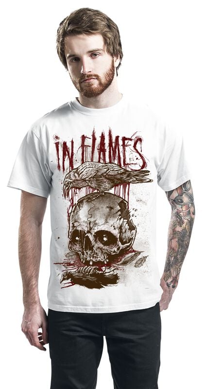 Rock Revival "All For Me" T-Shirt White By In Flames
