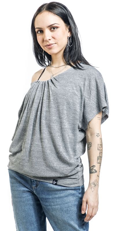 Rock Revival "Beth" T-Shirt Grey By Forplay