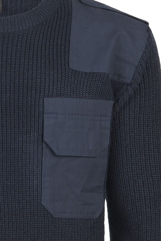 Rock Revival "BW Jumper" Knit Jumper Navy By Brandit